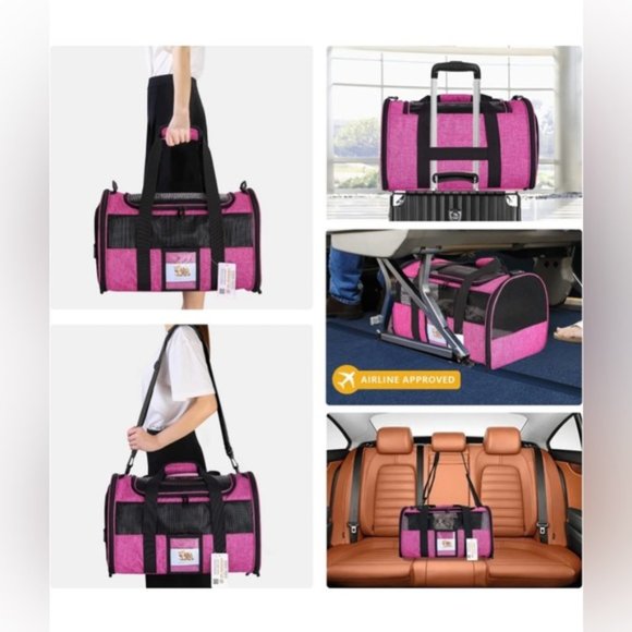 new  Pet Carrier & Cat Tree house bed.  firm price - Picture 11 of 12